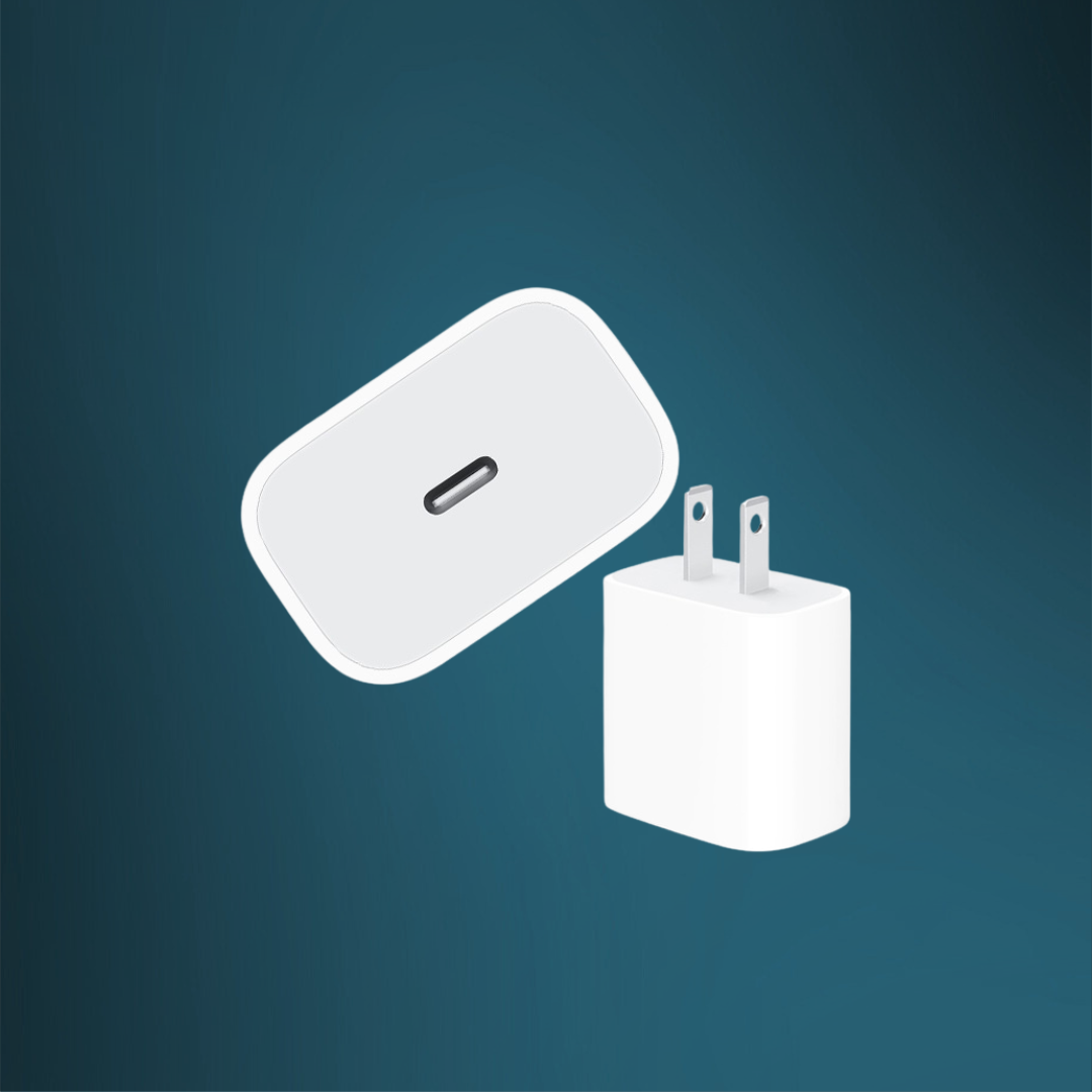 IPhone USB-C 20W Power Adapter Charger 2 Pin