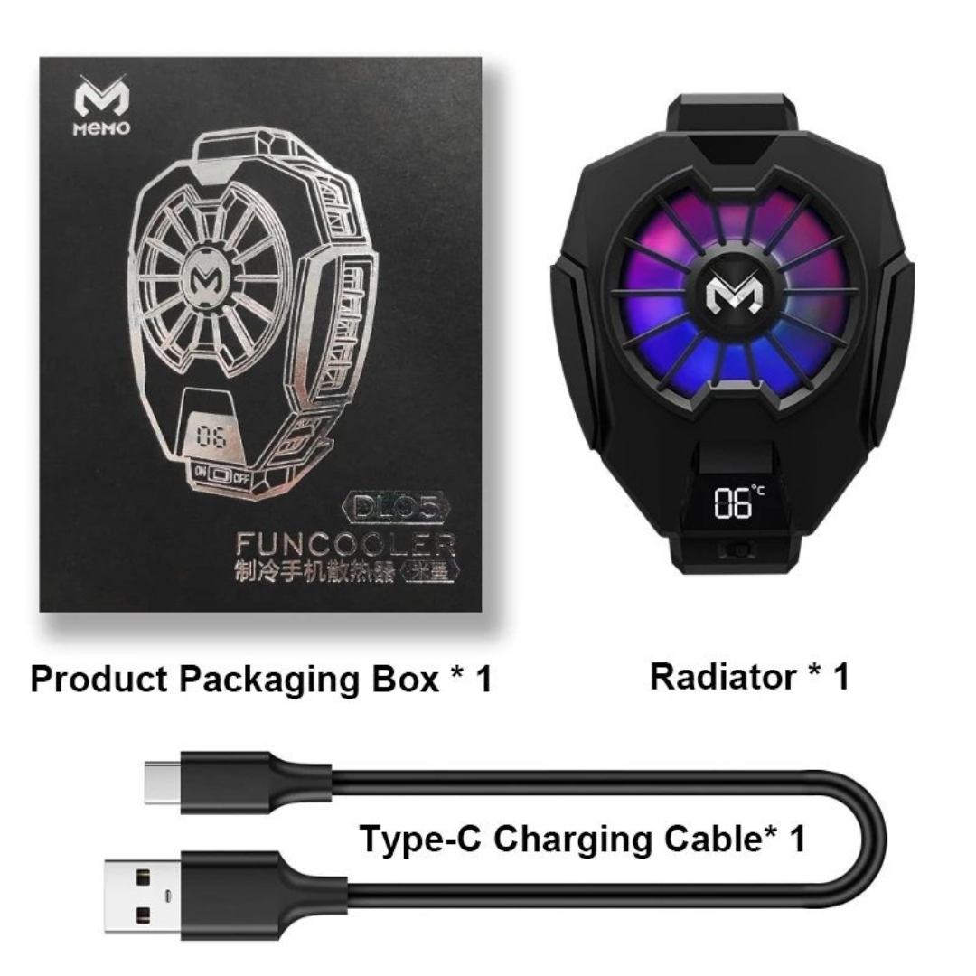 Memo DL-05 Mobile Magnetic Cooling Fan